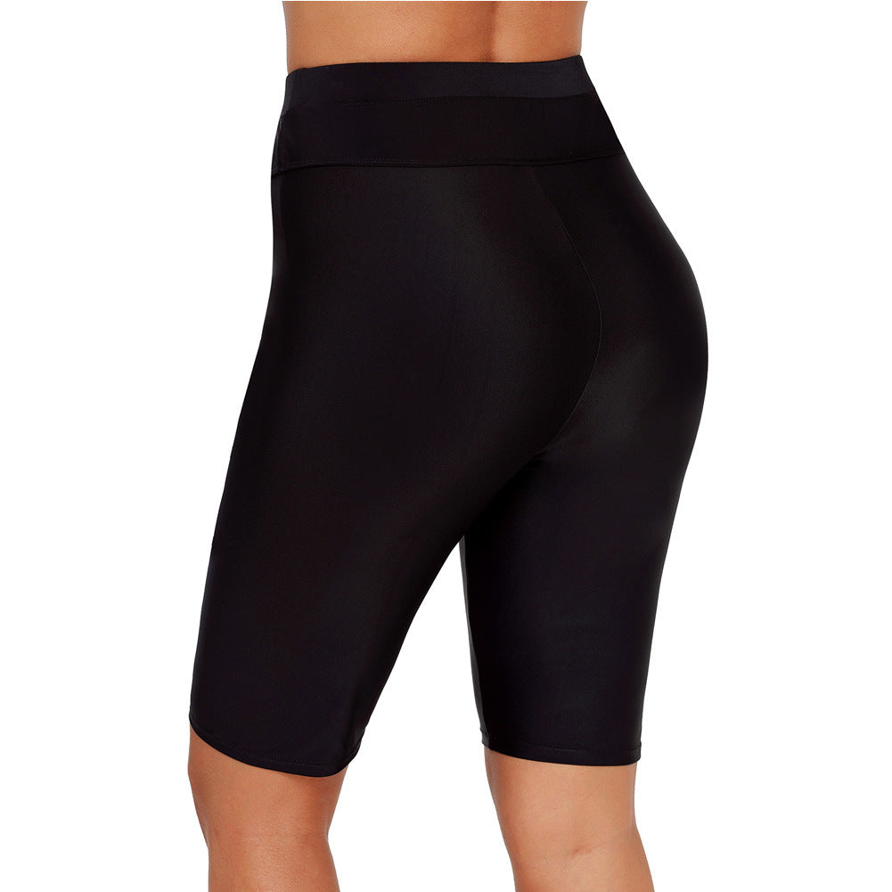 Comercio al por mayor de cinco centavos adultos bañadores de poliéster